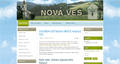 Desktop Screenshot of novaves-so.cz